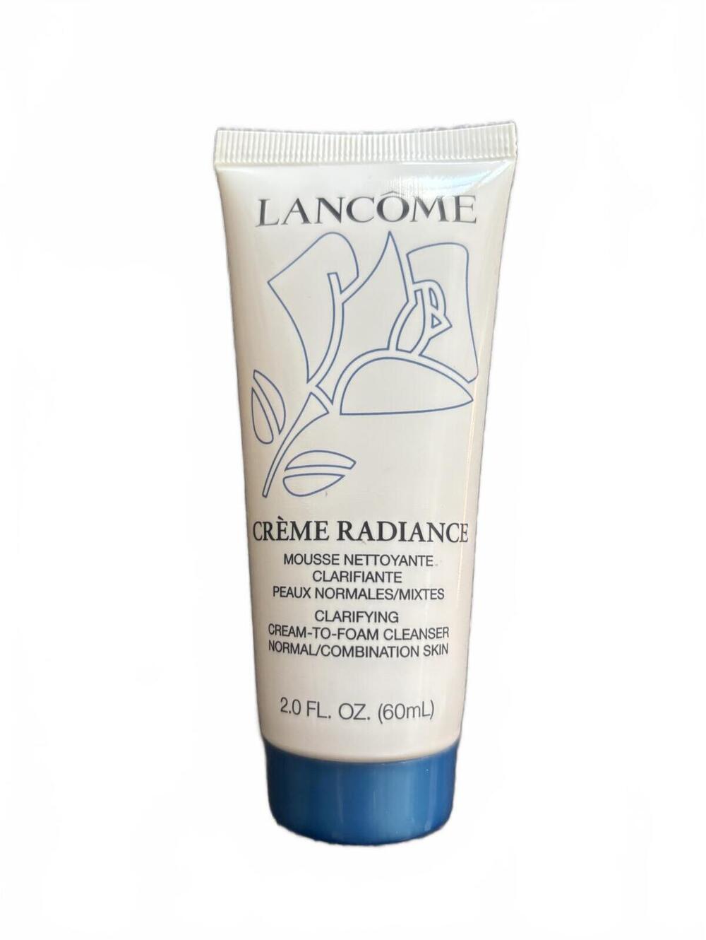 Lancôme Crème Radiance Clarifying Cream-to-Foam Cleanser 2.0 FL OZ (60mL)